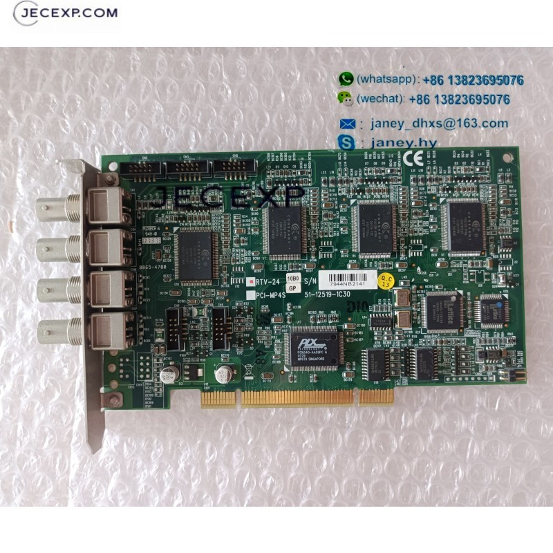 ADLINK RTV-24 PCI-MP4S 51-12519-1C30 Industrial Card