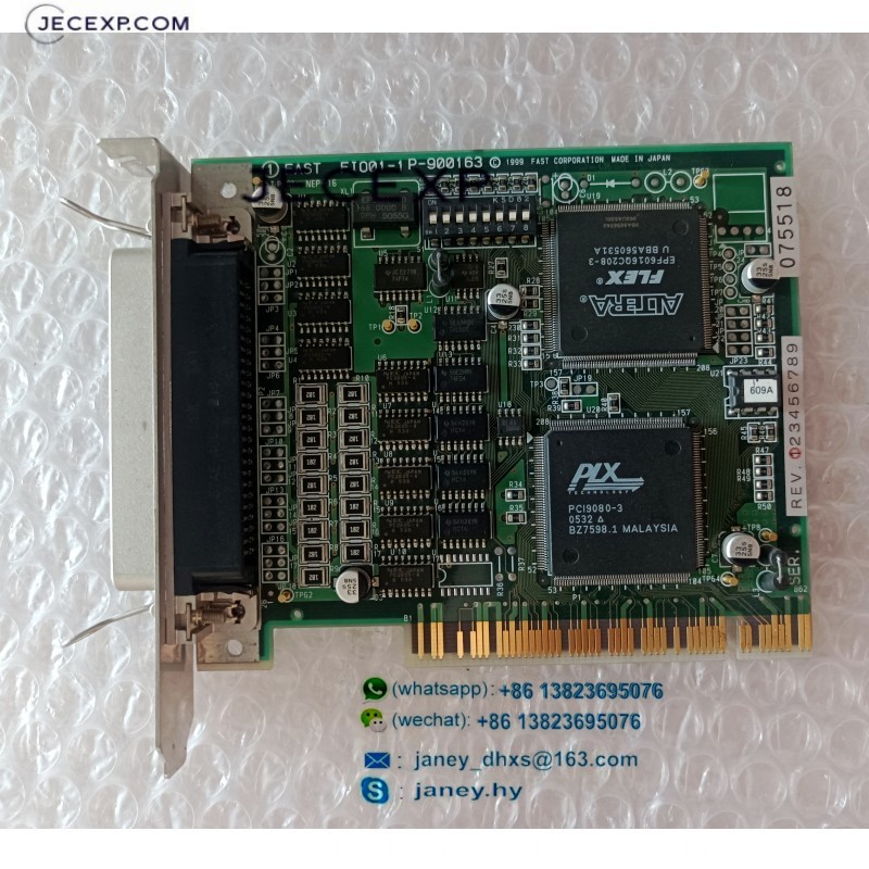 FAST FI001-1 FIO01-1 P-900163 data acquisition card used