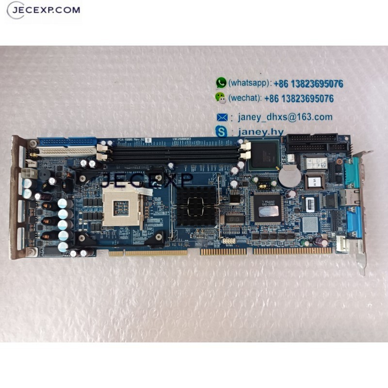Advantech PCA-6006 Rev. B2 19C2600603 PCA-6006VE industrial motherboard CPU Card with single LAN port tested working