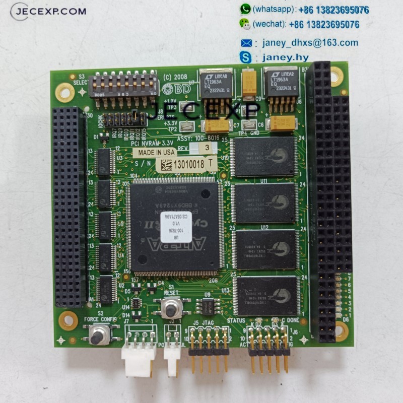 PCI NVRAM 3.3V 100-6516-09302008 ASSY: 100-6016 EMS011837 Industrial Motherboard