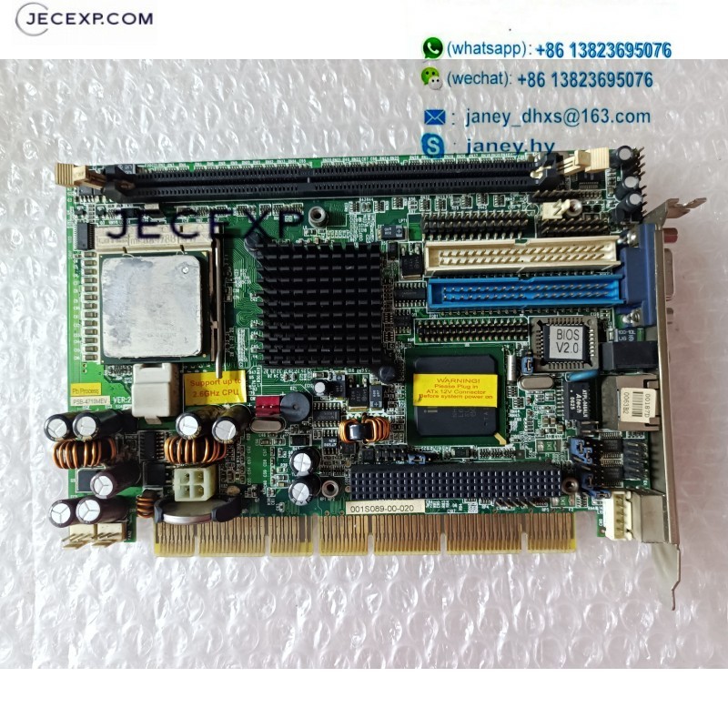 IEI PSB-4710MEV VER: 2.0 industrial motherboard CPU Card tested working