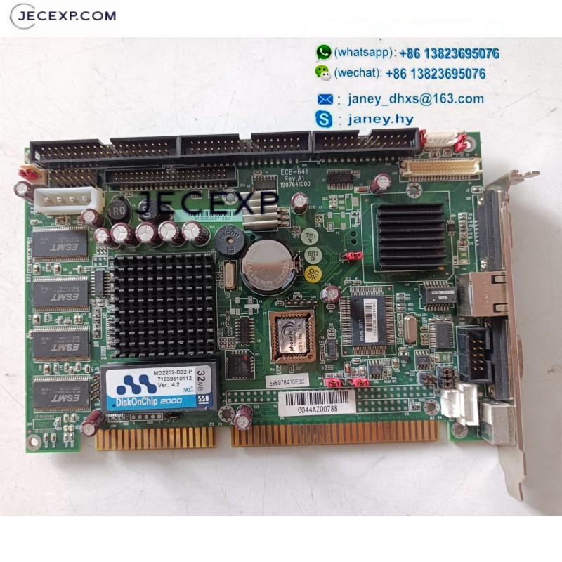 ECB-641 Rev A1 1907641000 industrial motherboard CPU Card tested working