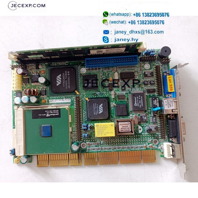 IEI JUKI-3711P-R2-N104 JUKI-3711P V:2.1 industrial motherboard CPU Card tested working
