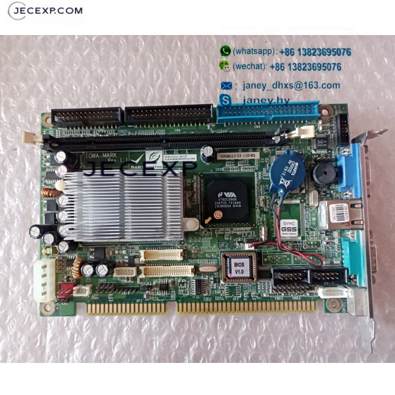 IEI IOWA-MARK IOWA-MARK-800-128MB-R11 industrial motherboard CPU Card tested working