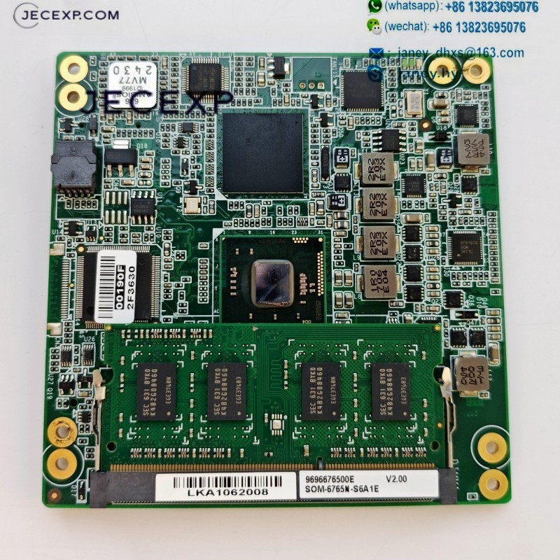 Advantech SOM-6765 REV. A1 19C6676502 SOM-6765N-S6A1E Industrial Motherboard