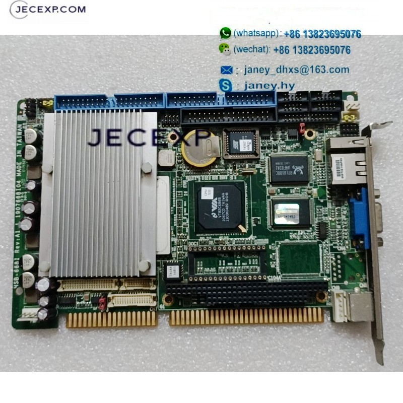 AAEON HSB-668I Rev: A1.1 1907668I04 industrial motherboard CPU Card tested working