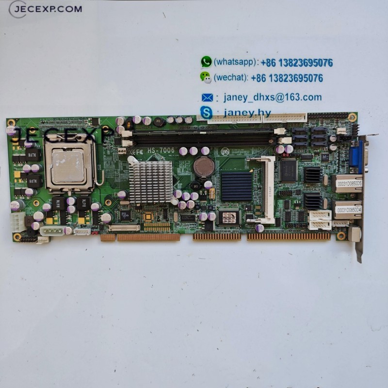 HS-7006 industrial motherboard CPU Card tested working