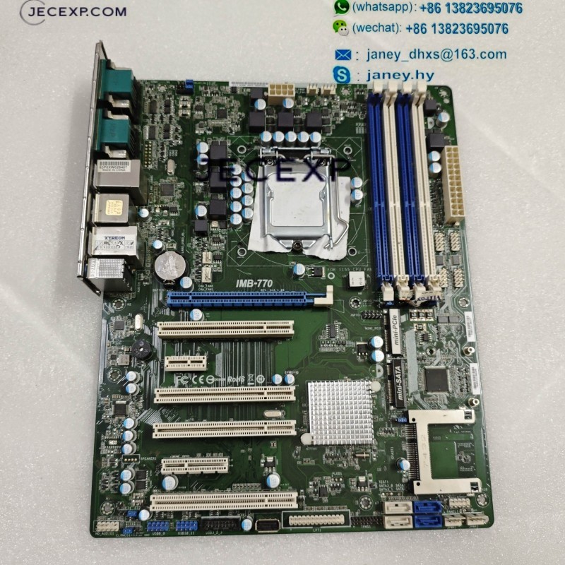 ASRock IMB-770 REV G/A 1.04 industrial motherboard CPU Card tested working