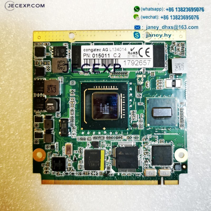 congatec AG L134014 PN: 015011 industrial motherboard CPU Card tested working