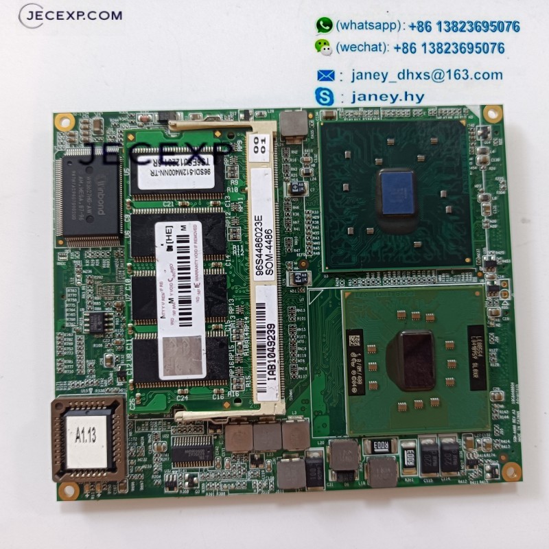 Advantech SOM-4486 REV. A3 19C6448604 19C6448606 industrial motherboard CPU Card tested working