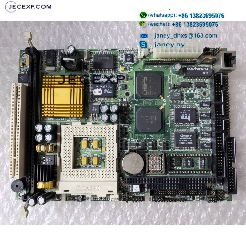 AAEON PCM-6890 Rev. A1.2 1907689002 All-in-one Socket 370 Single Board Computer motherboard