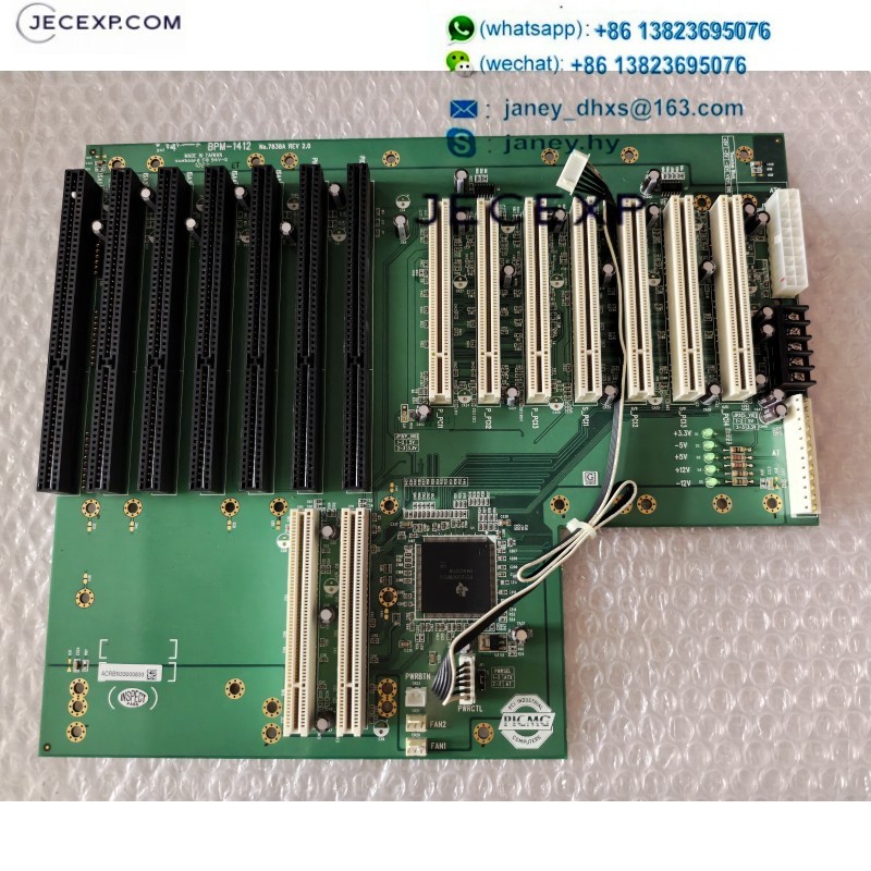 CONTEC BPM-1412 No. 7838A REV 2.0 PICMG x 2, PCI x 7, ISA x 5 , 14 Slots Backplane