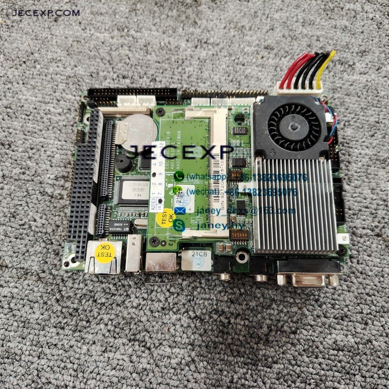 NEXCOM EBC363B Rev: B 4BEC363BB1 EBC363BM Industrial Motherboard