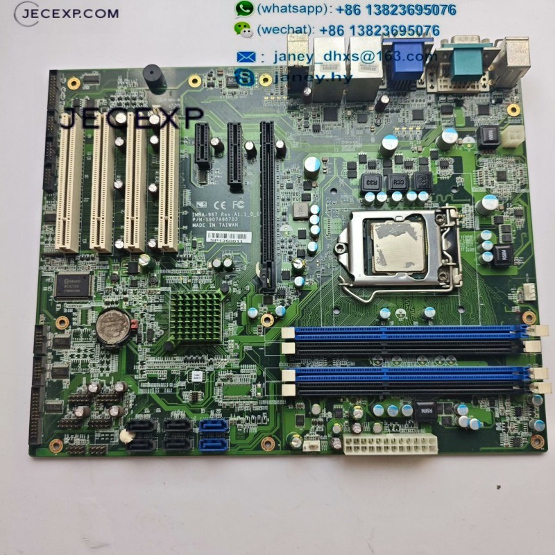 IMBA-967 Rev: A1.1 _0_0 P/N: 1907A96703 ATX Main Board DDR3 LGA1155 Q67 Chipset Industrial Motherboard