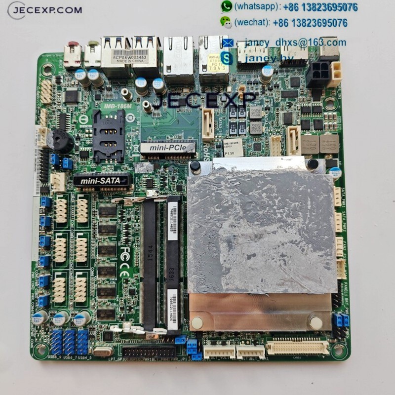 ASRock IMB-186M IMB-186 REV. 1.06 Mini-ITX DDR3L Industrial Computer Motherboard