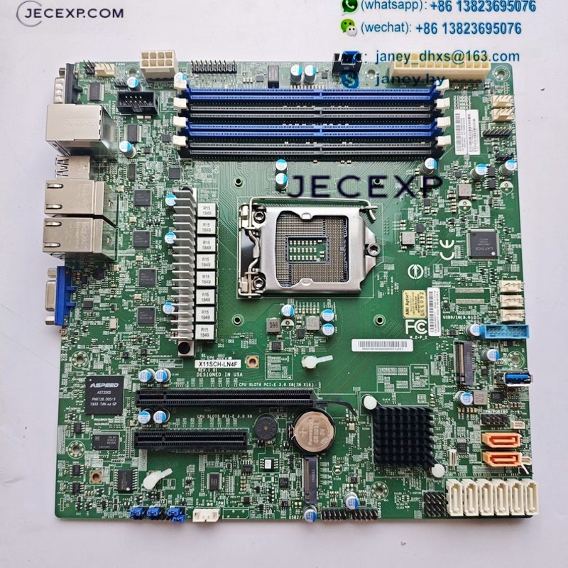 SUPER X11SCH-LN4F REV: 1.01 Workstation Server Motherboard