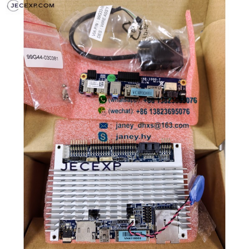 VIA VAB-1000 ARM-based Pico-ITX DDR3 SDRAM Cortex-A9 Embedded Industrial Motherboard With Front Panel I/O VAB-1000-T Companion Card