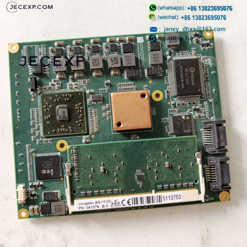congatec AG L131220 P/N: 041078 EBRALB0 Industrial Motherboard