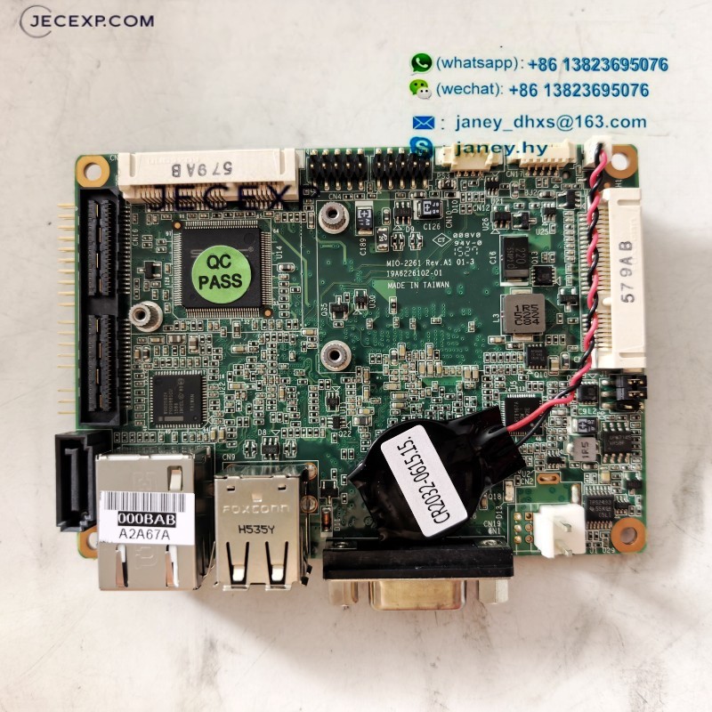 Advantech MIO-2261 Rev. A1 19A6226102-01 MIO-2261N-S6A1E N2600 Pico-ITX SBC DDR3 18/24bit LVDS,VGA,Half-size Mini PCIe,4 USB,2 COM