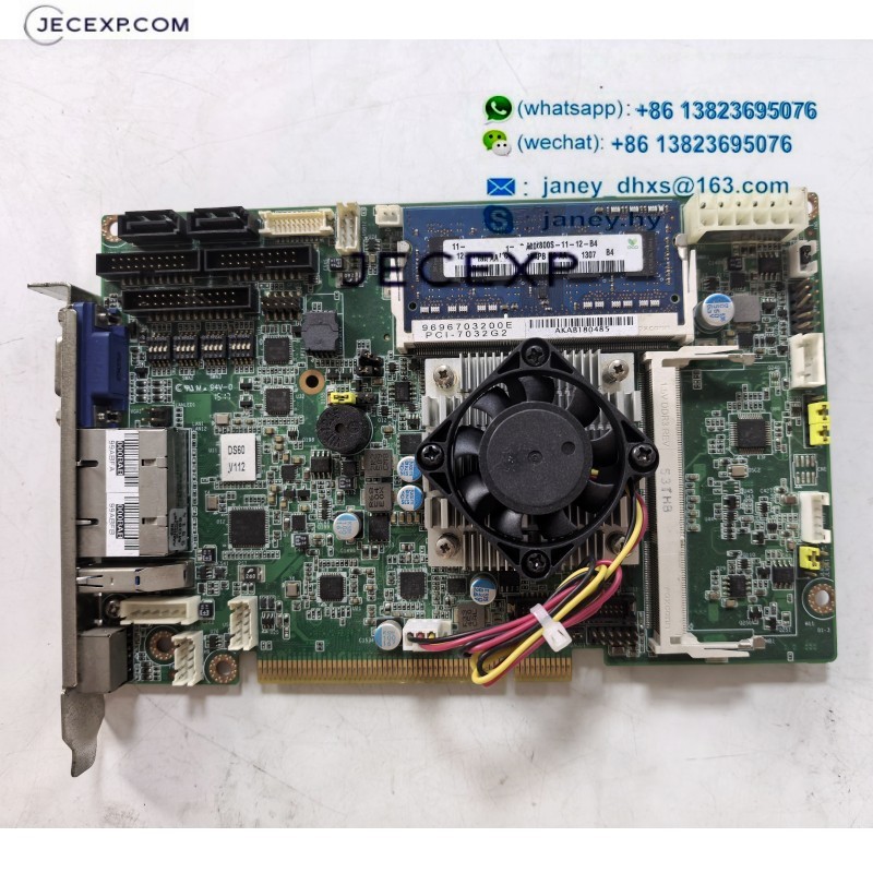 ADVANTECH PCI-7032G2 PCI-7032 REV. A1 19A6703212-01 PICMG 1.0 PCI Half-size SBC  J1900 dual GbE DDR3L CPU Card Industrial Motherboard