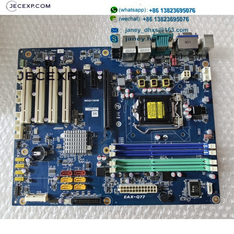 Avalue EAX-Q77 REV 1.2 MSQ77AM industrial motherboard