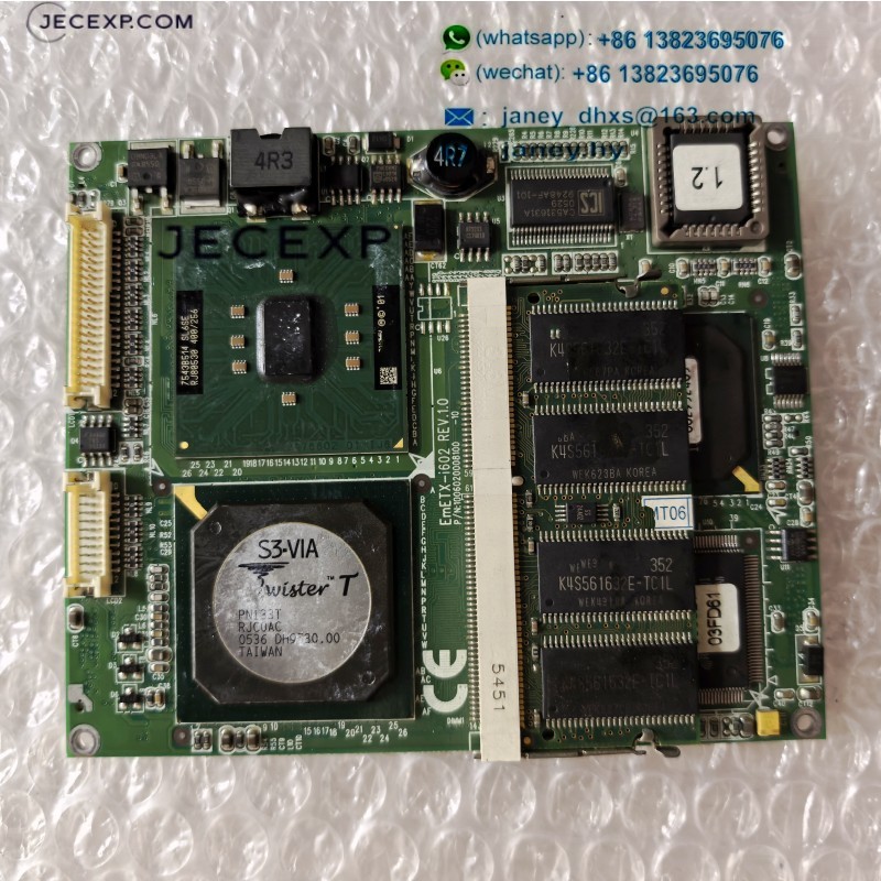 ARBOR EmETX-i602 REV.1.0 P/N 1006020008100 -10 industrial motherboard