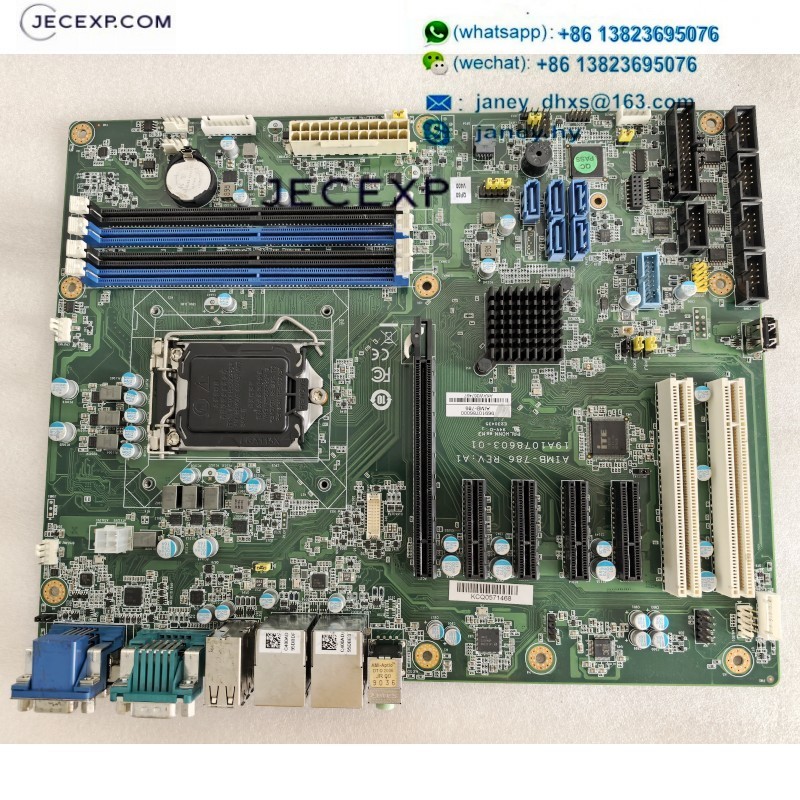 Advantech AIMB-786 REV: A1 19A1078603-01 Industrial Motherboard