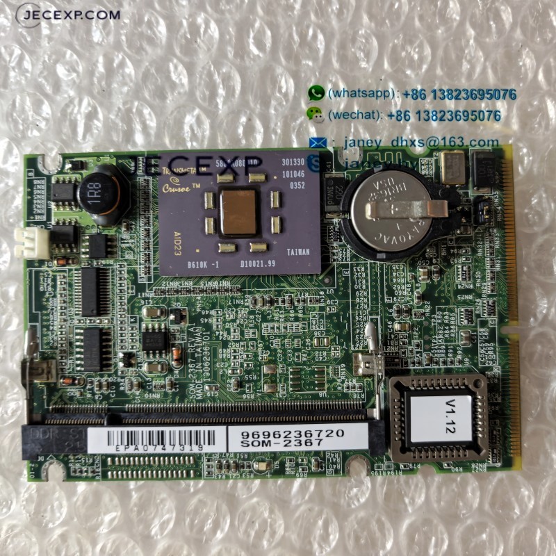 Advantech SOM-2367 REV. A1 1906236701 Industrial Motherboard
