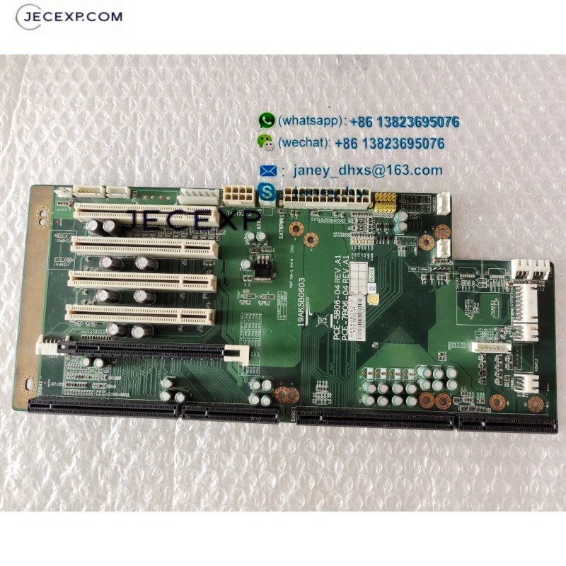 Advantech PCE-5B06-04 PCE-7B06-04 REV. A1 19AK5B0603 Industrial Backplane Board