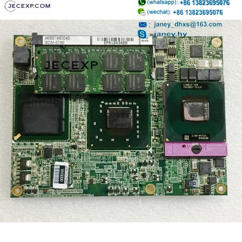 Advantech SOM-5786 Rev. B1 19C6578611 industrial motherboard