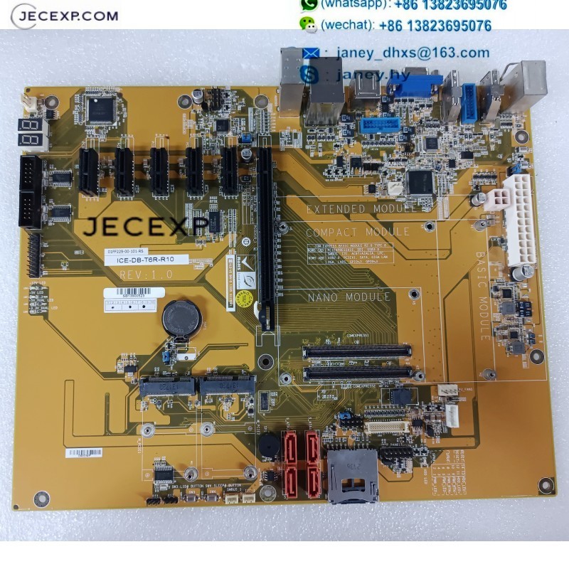 IEI ICE-DB-T6R-R10 REV: 1.0 industrial backplane board motherboard
